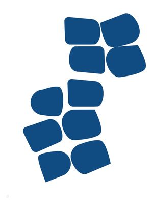 BLUE AND WHITE MINIMALS 5