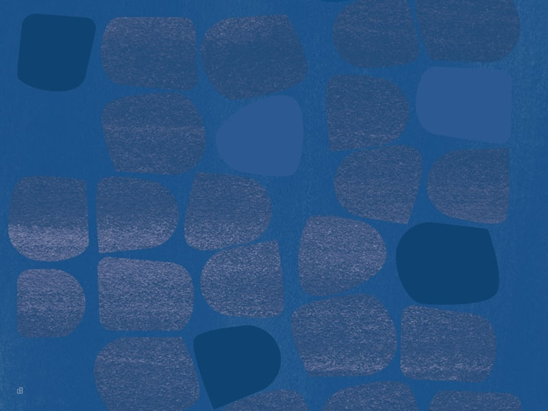 BLUE STONED MINIMALS C-8