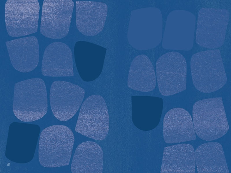 BLUE STONED MINIMALS C-10