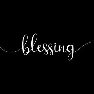 BLESSING BLACK SQUARE