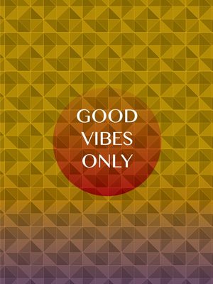GOOD VIBES ONLY COLORFUL