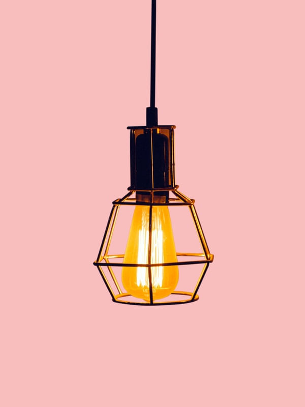 LUMINARIA INDUSTRIAL ROSÉ