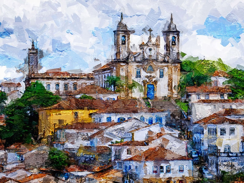 IGREJA DO CARMO, OURO PRETO, MG