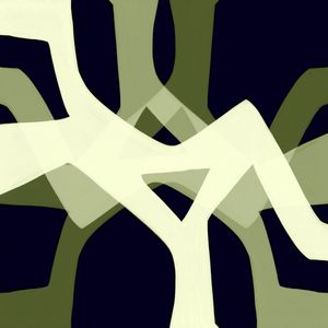 FORK IN THE ROAD 7, OLIVE GREEN BLACK