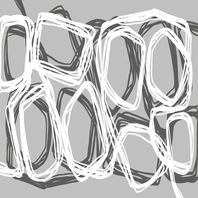 ORBIT 7, GREY WHITE
