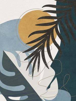 ABSTRACT TROPICAL ART II