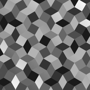 GEOMETRIC GREY STEPS