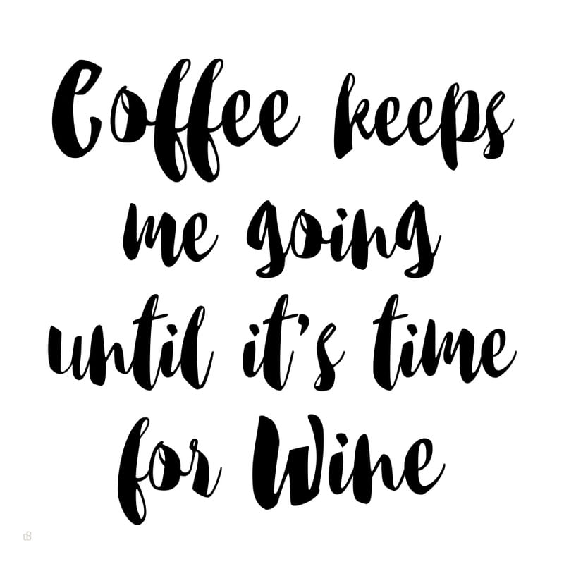 COFFEE KEEPS ME GOING Q