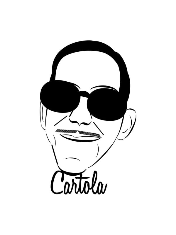 CARTOLA FUNDO BRANCO