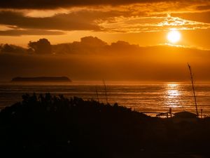 NASCER DO SOL NA PRAIA MOLE - FLORIPA