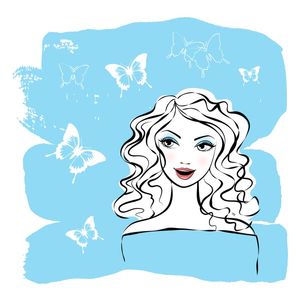 BLUE BUTTERFLIES