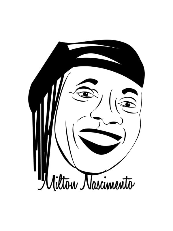 MILTON NASCIMENTO FUNDO BRANCO