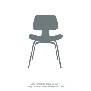 ICONIC SILHOUETTES - DESIGN WE LOVE - DINING CHAIR WOOD