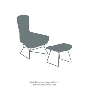 ICONIC SILHOUETTES - DESIGN WE LOVE - BIRD CHAIR