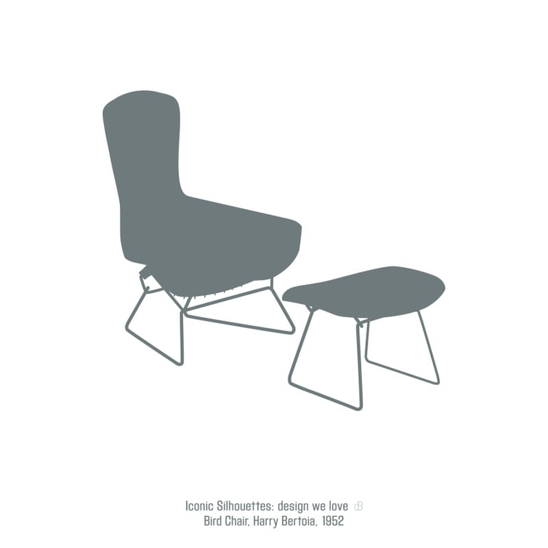 ICONIC SILHOUETTES - DESIGN WE LOVE - BIRD CHAIR