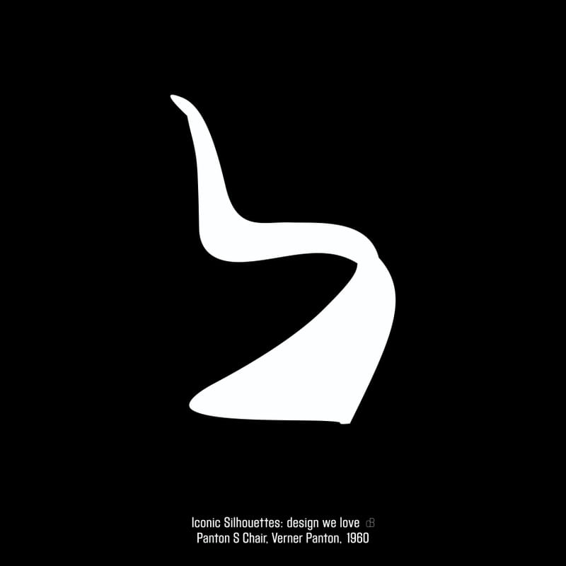 ICONIC SILHOUETTES - DESIGN WE LOVE - PANTON S CHAIR N