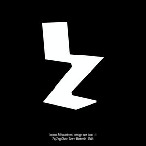 ICONIC SILHOUETTES - DESIGN WE LOVE - ZIG ZAG CHAIR N
