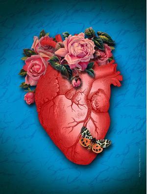 AMOR BARROCO AZUL BY SILVANA MATTIEVICH