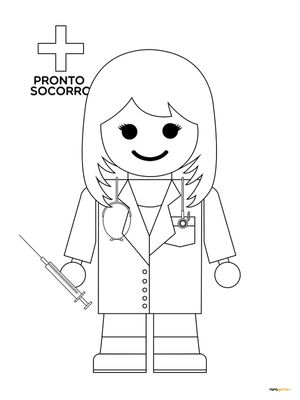 TOY MÉDICA MENINA