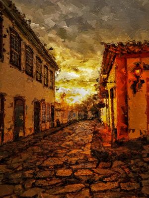 ALVORECER EM TIRADENTES, MG