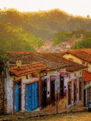 CREPÚSCULO DOURADO, OURO PRETO, MG