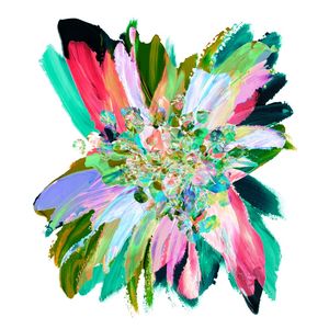 TROPICAL FLORAL 2, ISLAND