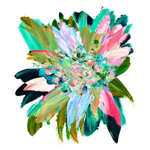 TROPICAL FLORAL 1, ISLAND
