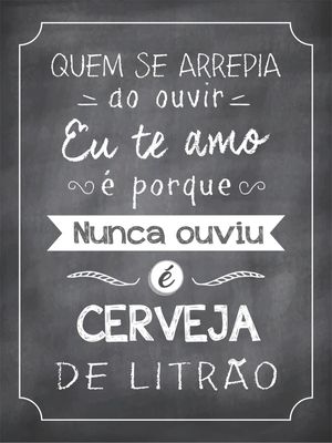 CERVEJA DE LITRÃO