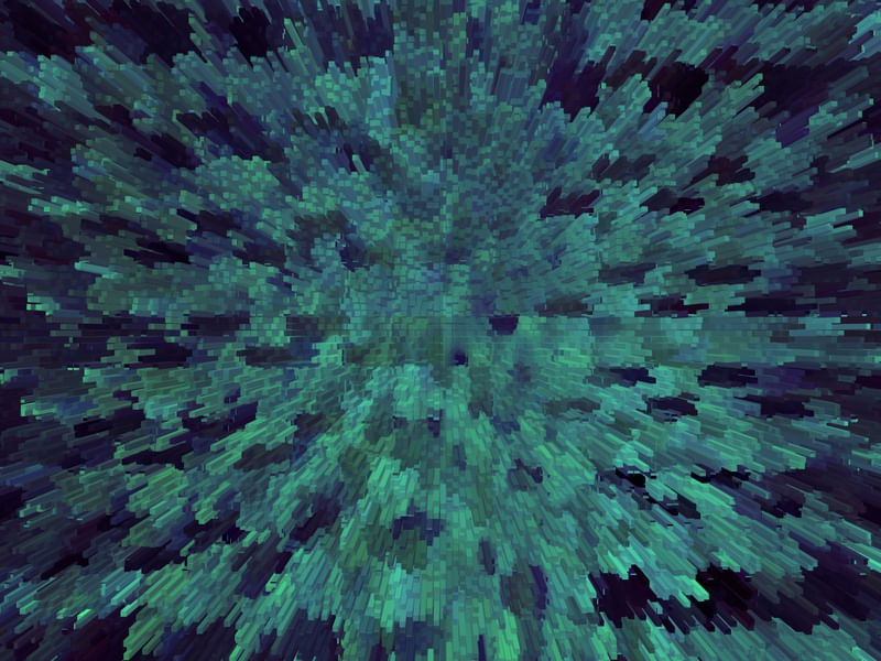 GREEN AND BLUE BLOCKS VOSTRO