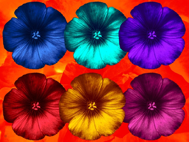 WARHOLIANAS - FLORES ARTIFICIAIS 4
