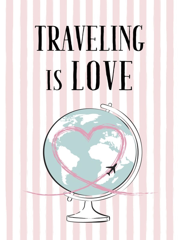 TRAVELING IS LOVE