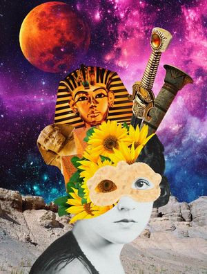 OUTER SPACE IN WOMEN - EGYPT MARCIAN