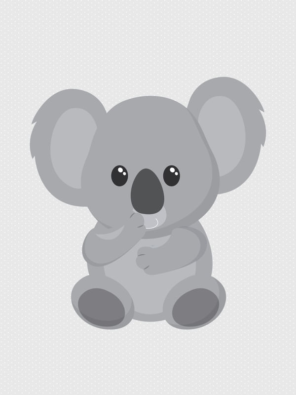 ARTE INFANTIL COALA BABY