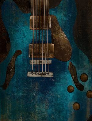 GUITARRA AZUL