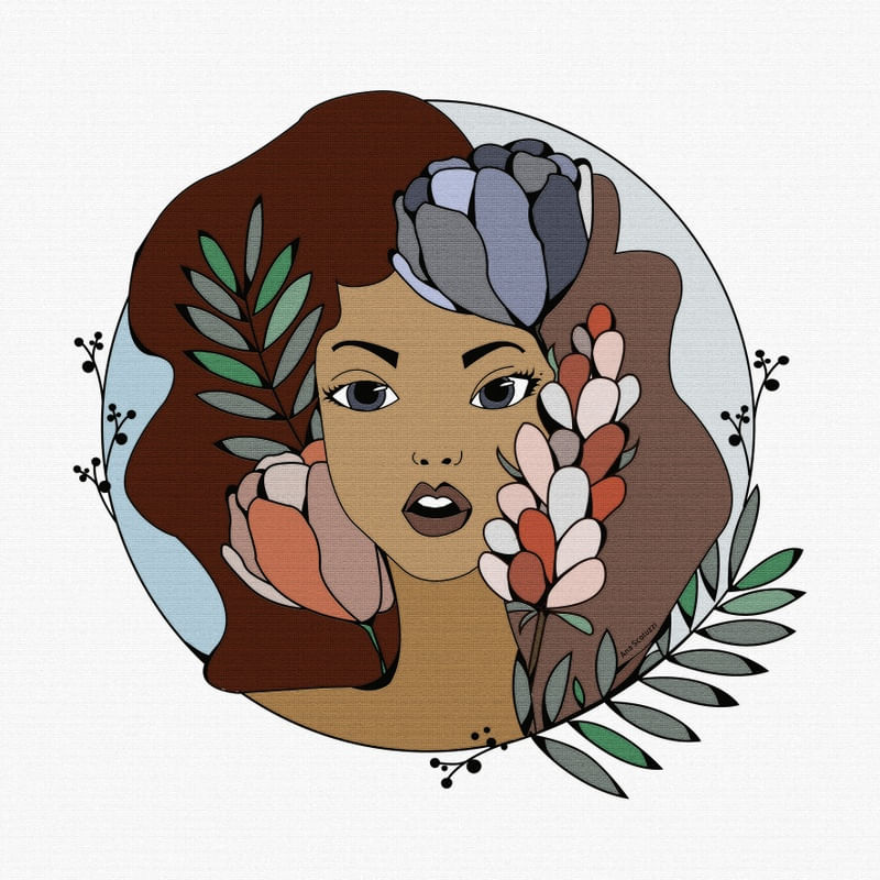 MENINA EM CRAQUELÉ