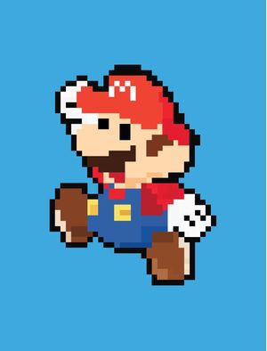 MARIO PIXEL ART
