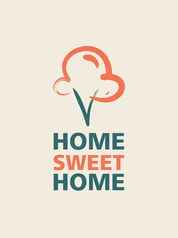 HOME SWEET HOME BEGE