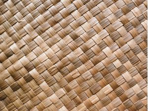 TEXTURAS - TAPETE TRAMA DE FOLHAS DE BANANEIRA
