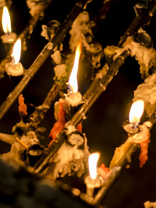 VELAS DE FÉ - RETRATO.