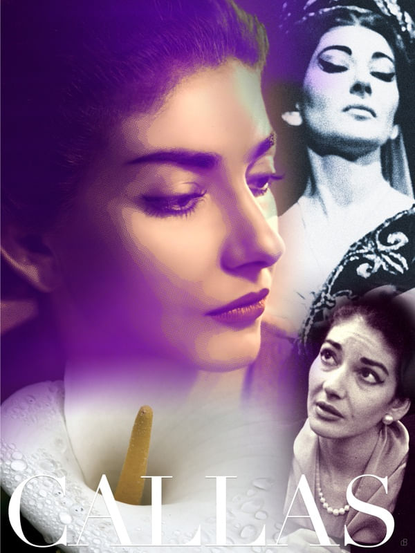 MARIA CALLAS - RETRATO COLAGEM 2
