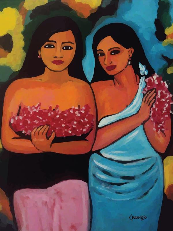DUAS TAITIANAS_RELEITURA GAUGIN