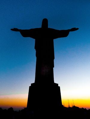 CRISTO REDENTOR- SILHUETA