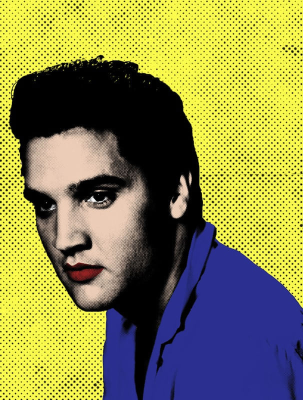 ELVIS PRESLEY POP ART 2 - POR EDUARDO GOES