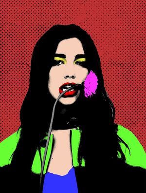 DUA LIPA POP ART 2 - POR EDUARDO GOES