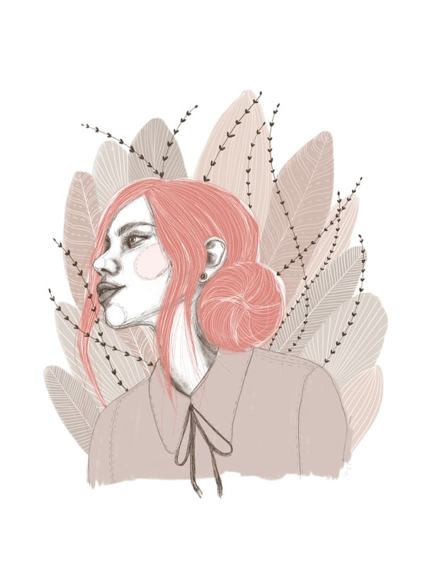 ANNA IN THE GARDEN