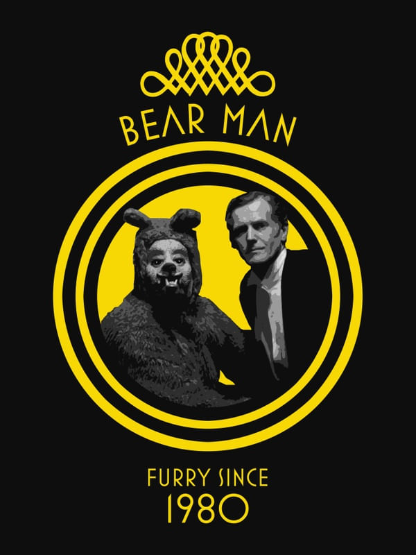 MAN IN BEAR COSTUME