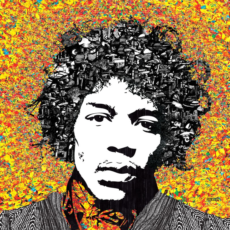 JIMMI HENDRIX ANDRÉ BESSELL