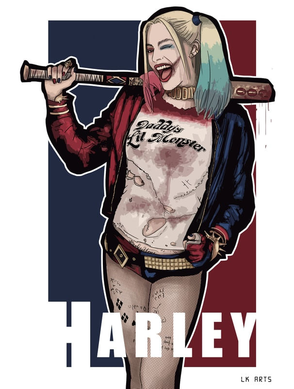 LK ARTS - HARLEY QUINN