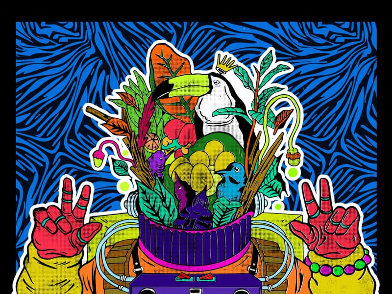 ASTRONAUTO DE CORES