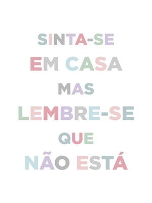 SINTA-SE EM CASA